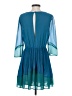 Topshop 100% Polyester Teal Cocktail Dress Size 4 - photo 2
