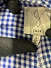 Joie Checkered-gingham Blue Casual Pants Size L - photo 7
