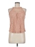 Monteau Tan Sleeveless Blouse Size M - photo 1