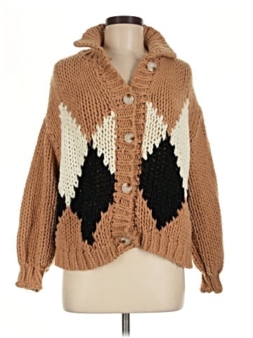 Line & Dot Cardigan (view 1)