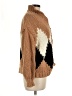 Line & Dot 100% Polyester Brown Cardigan Size M - photo 4