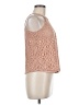 Monteau Tan Sleeveless Blouse Size M - photo 4