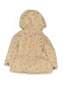 Little Lass 100% Cotton Stars Gold Raincoat Size 2T - photo 2