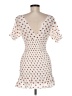 With Jéan Floral White Cocktail Dress Size M - photo 2