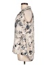 Rose + Olive 100% Polyester Floral Ivory Sleeveless Blouse Size L - photo 5