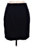 Ann Taylor Solid Black Wool Skirt Size 10 Petite - photo 2