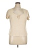 Old Navy Ivory Short Sleeve Top Size XL - photo 1