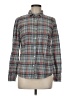 J. McLaughlin Plaid Green Long Sleeve Button-Down Shirt Size 6 - photo 1