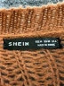 Shein 100% Polyester Brown Cardigan Size M - photo 7