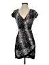Almost Famous Print Black Cocktail Dress Size S - photo 1