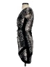 Almost Famous Print Black Cocktail Dress Size S - photo 5