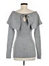 White House Black Market Gray Pullover Sweater Size M - photo 2