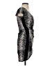 Almost Famous Print Black Cocktail Dress Size S - photo 4