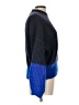 Elodie Color Block Blue Pullover Sweater Size L - photo 4