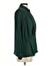Tess 100% Polyester Green Long Sleeve Blouse Size 8 - photo 4