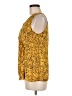 The Limited 100% Polyester Yellow Sleeveless Blouse Size M - photo 5