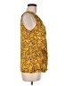 The Limited 100% Polyester Yellow Sleeveless Blouse Size M - photo 4