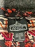 Angie 100% Rayon Print Red Shorts Size S - photo 3