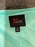 JM Studio 100% Polyester Solid Teal Casual Dress Size 8 - photo 7