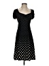 B. Moss Polka Dots Black Casual Dress Size S - photo 1