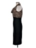 Soprano Animal Print Black Cocktail Dress Size M - photo 5