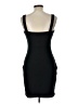 No Comment Solid Black Cocktail Dress Size L - photo 2