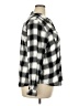 Maurices Plaid Gray 3/4 Sleeve Button-Down Shirt Size 2X - photo 4