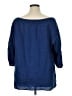Boden Blue 3/4 Sleeve Blouse Size 16 - photo 2