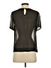Jack Wills Black Short Sleeve Blouse Size 4 - photo 2