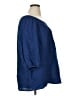 Boden Blue 3/4 Sleeve Blouse Size 16 - photo 4
