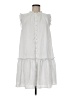 Halogen 100% Polyester White Casual Dress Size M - photo 1