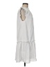 Halogen 100% Polyester White Casual Dress Size M - photo 4