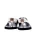 Yellow Box Metallic Silver Flip Flops Size 7 1/2 - photo 2