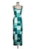 Shein Color Block Teal Casual Dress Size 6 - photo 1