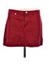 Zara Basic 100% Cotton Red Casual Skirt Size 8 - photo 1
