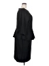 Calvin Klein Solid Black Cocktail Dress Size 20 - photo 4