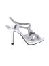Fioni Night Metallic Silver Sandals Size 7 - photo 1