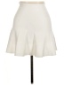 Zara Solid Ivory Formal Skirt Size M - photo 1