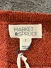 Market and Spruce Color Block Orange Pullover Sweater Size S - photo 7