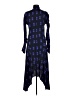 La DoubleJ Blue Black Casual Dress Size M - photo 2