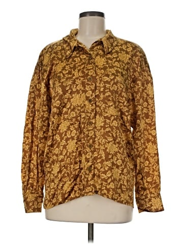 Escada by Margaretha Ley Long Sleeve Button-Down Shirt (view 1)