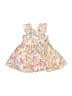 Rare Editions 100% Polyester Floral Ivory Dress 6-9 MO / 9 MO - photo 1