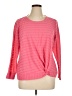 Emily Daniels 100% Polyester Pink 3/4 Sleeve Top Size XL - photo 1