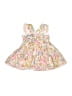 Rare Editions 100% Polyester Floral Ivory Dress 6-9 MO / 9 MO - photo 2