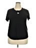 Reebok Solid Black Active T-Shirt Size XXL - photo 1