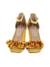 Unisa Yellow Sandals Size 6 1/2 - photo 2