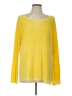 Elliott Lauren 100% Cotton Yellow Pullover Sweater Size L - photo 1