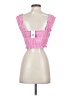 Listicle Pink Sleeveless Blouse Size XS - photo 2