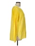 Elliott Lauren 100% Cotton Yellow Pullover Sweater Size L - photo 4