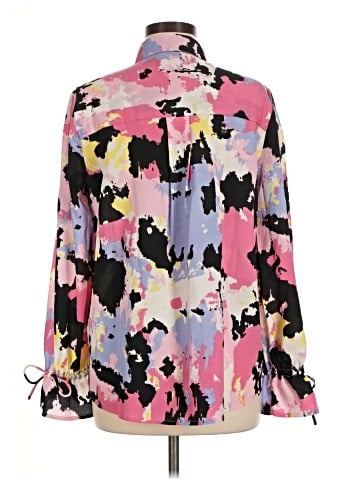 Pieces Long Sleeve Blouse (view 2)